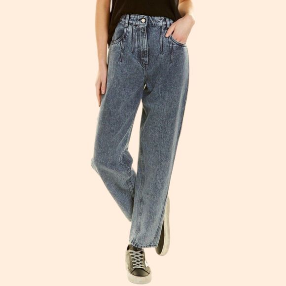IRO Somur Relaxed Straight Jeans - Picture 1 of 6